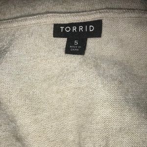 Torrid bell sleeve sweater dress